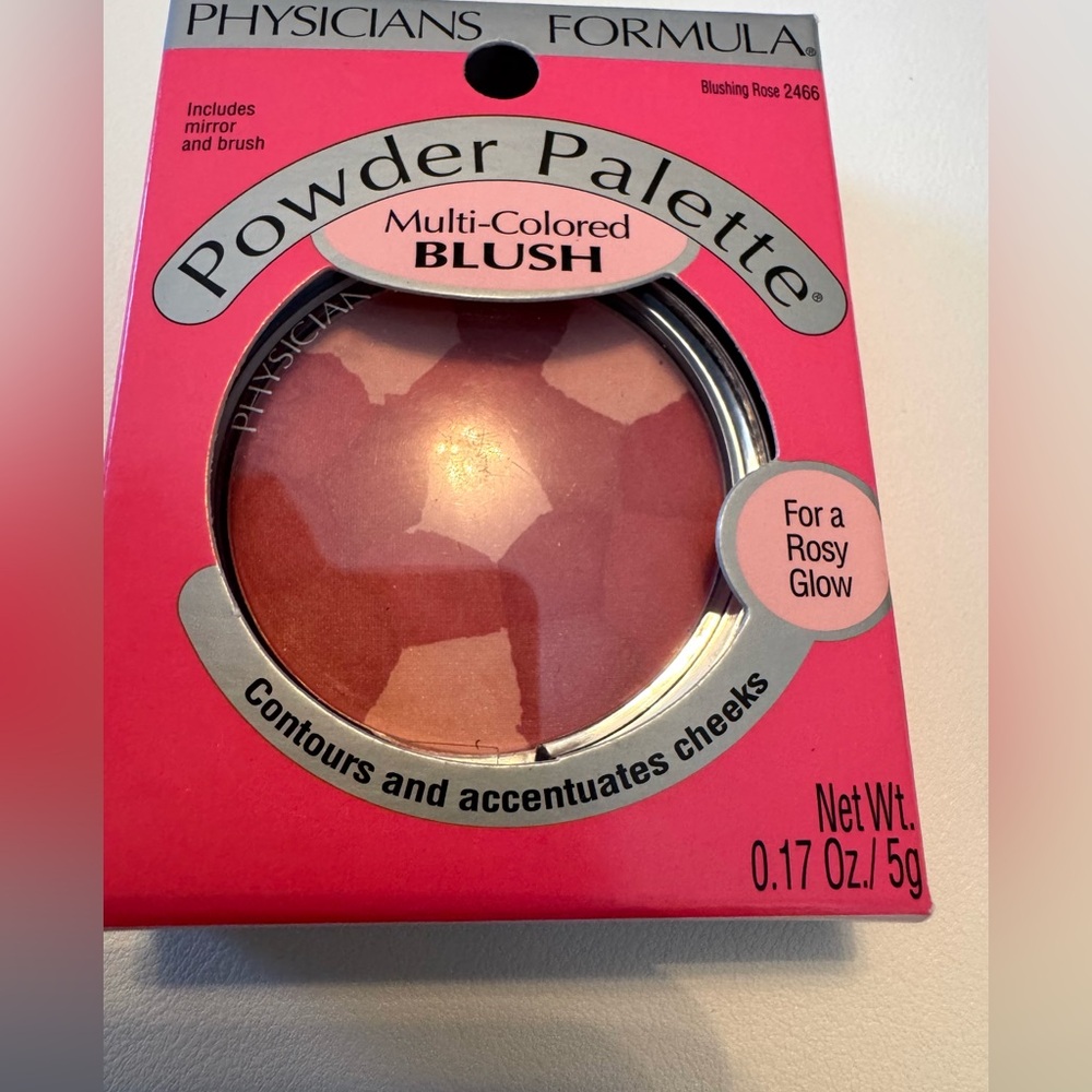 Physicians Formula Powder Palette Mineral Multicolored Blush Blushing Rose 2466